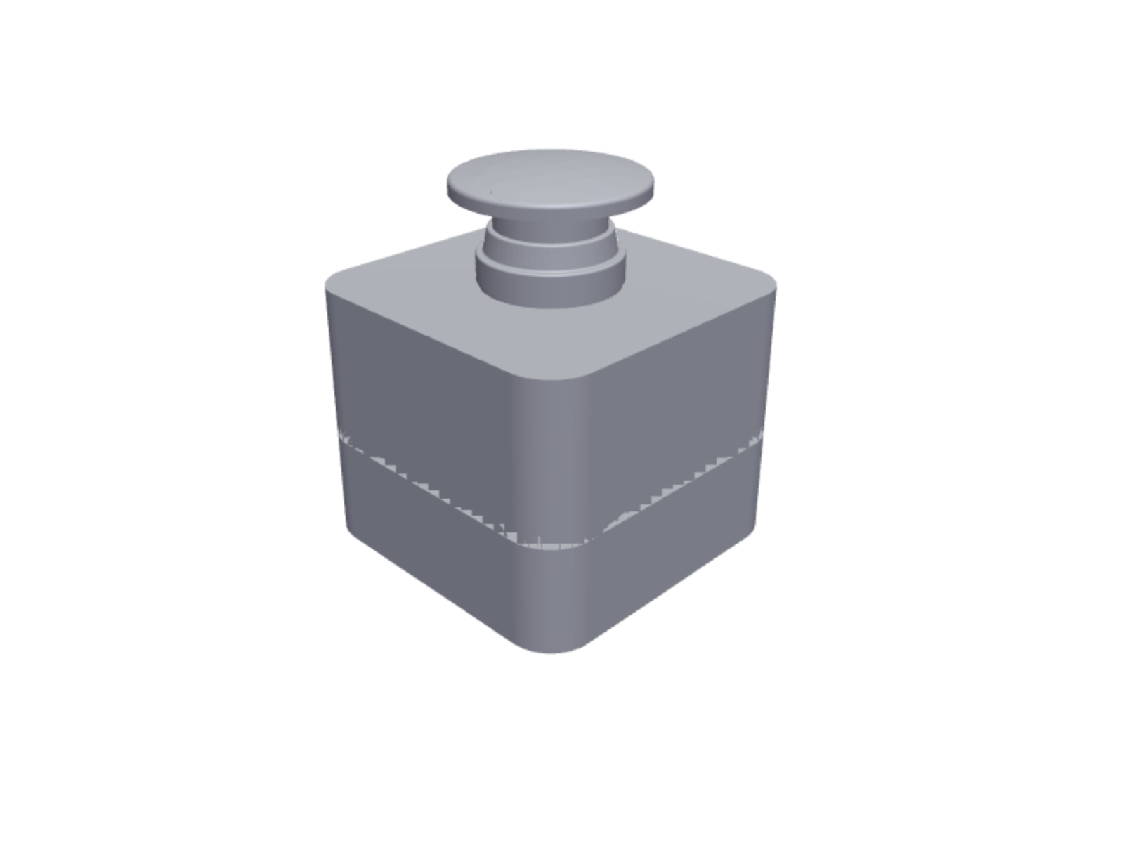 Emergency stop mushroom head push button 22 mm